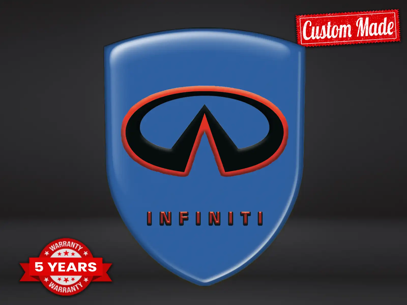 Infiniti Logoaufkleber Pro Max Robust Elegant Layout